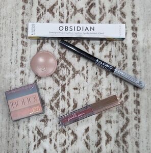 Boho Eye Shadow, Pinklipps And Obsidian Eye Liner NiB